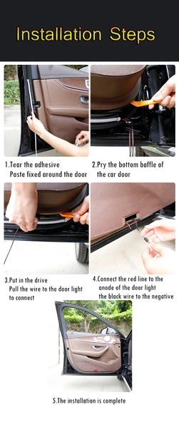 Space Oto Kapı uyarı ışığı ve gündüz ledi ürün görseli 1