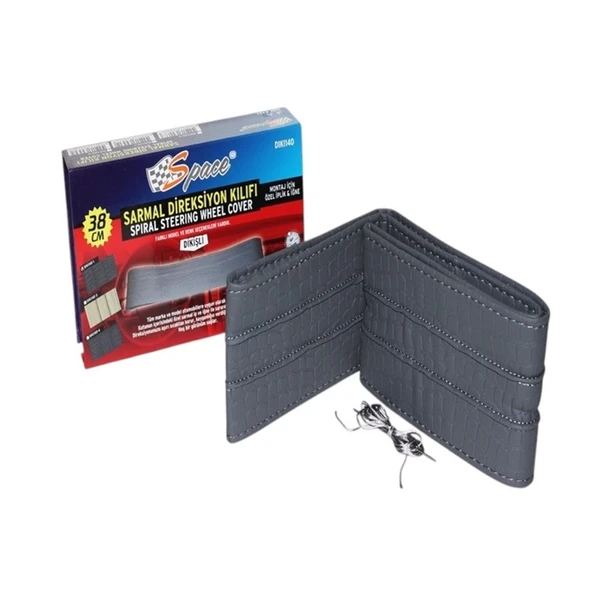 Space Sarmal Direksiyon Kılıfı 38 cm / DIKI140-2 ürün görseli 1