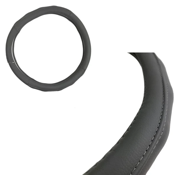 Space Gri 38cm Direksiyon Kılıfı ürün görseli