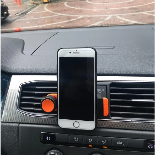 Space Sarı Telefon Tutucu - Resim 3