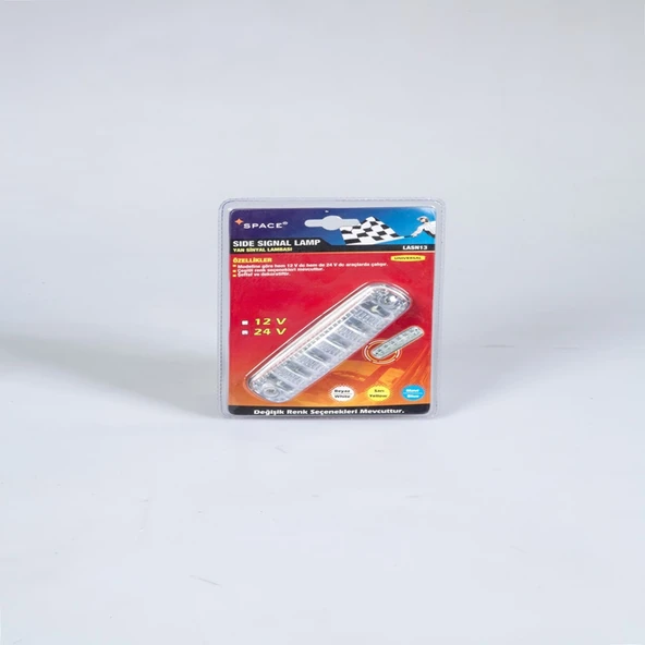 Space 24V Beyaz Yan Sinyal Lambası ürün görseli 1