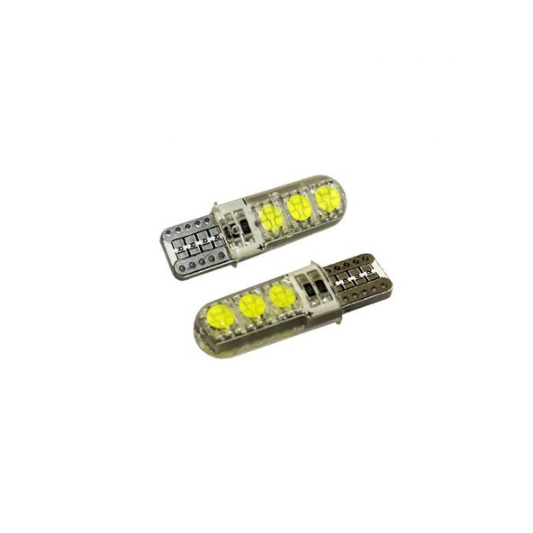 T10 ampul HP led silikon kaplı beyaz 12V / LAAM536 - 1
