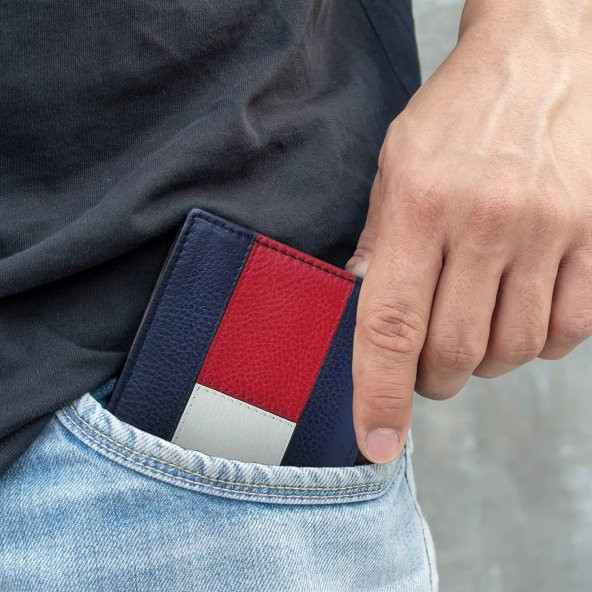 TOMMY HILFIGER Deri Cüzdan - U.S.A - 3