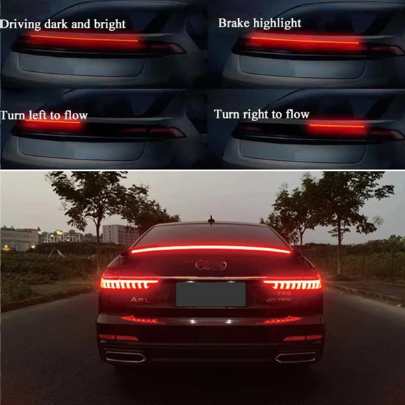 Ledli Universal Oto Spoiler ürün görseli 1