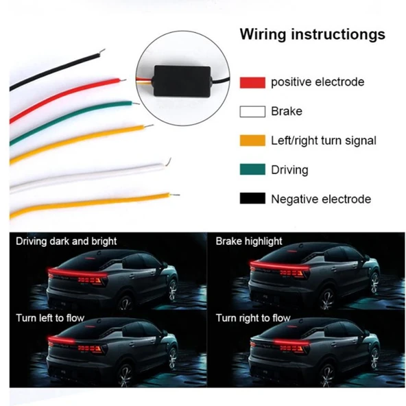 Ledli Universal Oto Spoiler - Resim 3