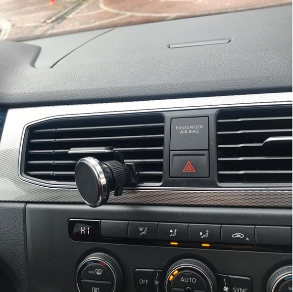 Mıknatıslı Telefon Tutacağı-Gümüş Çerçeveli / SYTE175 - Resim 2