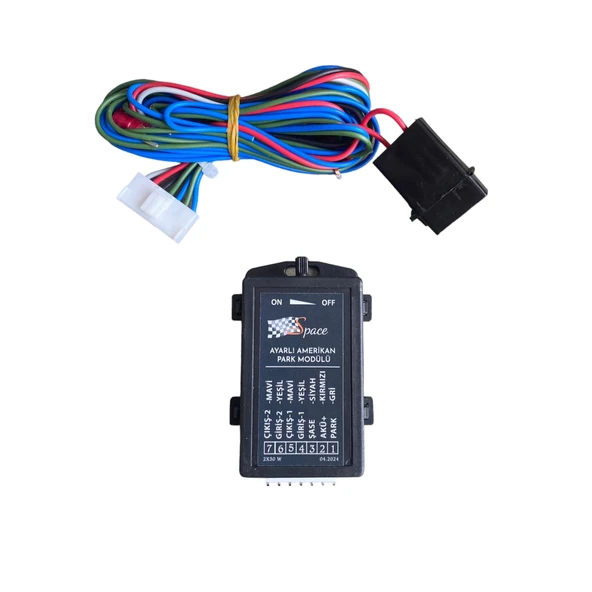 Space Oto Ayarlı Amerikan Park Modülü - Canbus Sistemli (Arıza Işığı Yakmaz) Premium Kalite - Resim 5