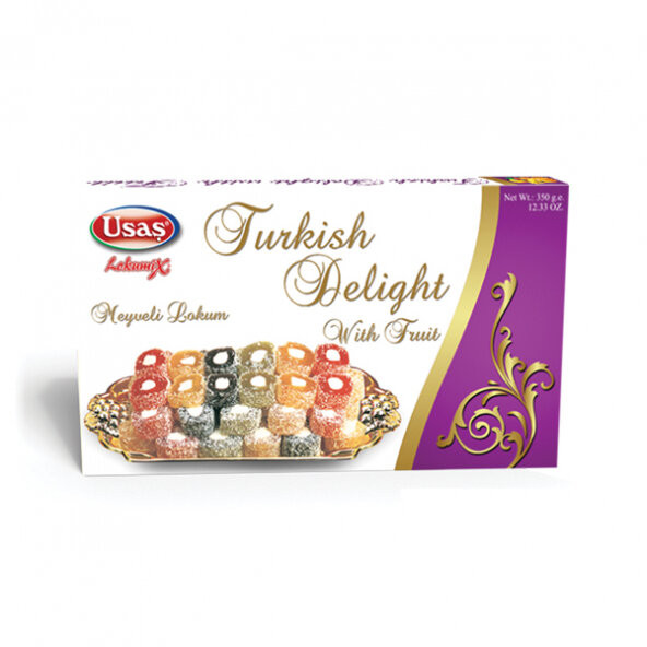 Turkish delight fruit flavored 350GR