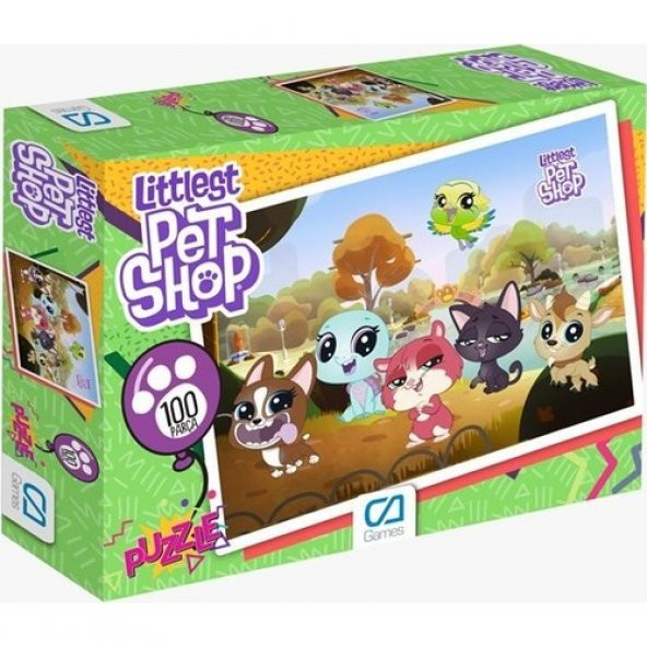 Ca Games Littlest Petshop Kutulu Puzzle/yapboz 100PARÇA