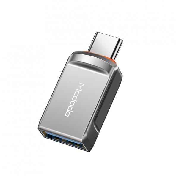 Mcdodo OT-8730 Type C To USB 3.0 Otg Çevirici Adaptör- Koyu Gri