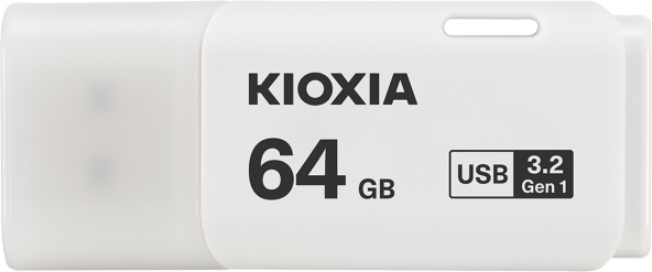 Kioxia TransMemory U301 64 GB USB 3.2 Gen 1 Flash Bellek