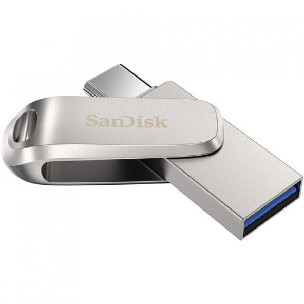SanDisk Dual Drive Luxe SDDDC4-064-G46 64 GB Usb 3.0 Flash Bellek