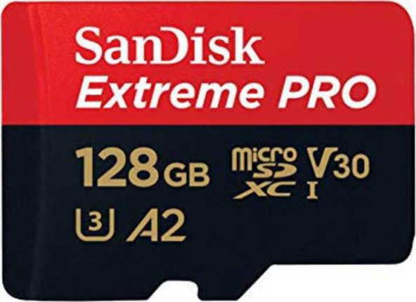 Sandisk Extreme Pro SDSQXCY-128G-GN6MA 128 GB MicroSDXC Class 10 UHS-I Hafıza Kartı + Adaptör - 2