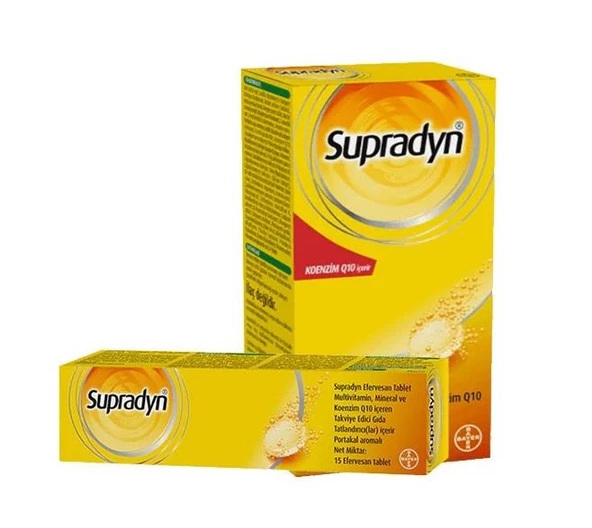 Supradyn 30+15 Efervesan Tablet Combo Paket