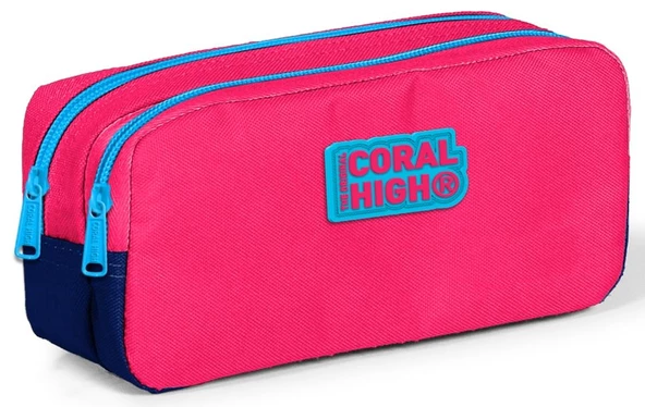 Coral High Narçiçeği Kız Çocuk İlkokul Çantası ve Kalemlik Seti - Resim 3
