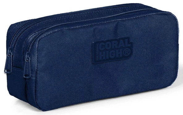 Coral High Lacivert Erkek Çocuk İlkokul Çanta Seti - Sırt Çantası+Beslenme+Kalemlik - Resim 4