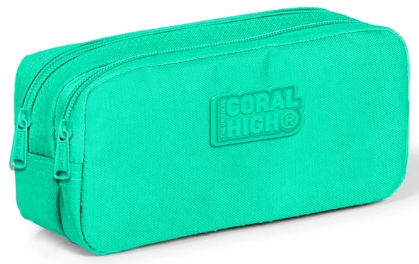 Coral High Lacivert Yeşil Kız Çocuk İlkokul Çanta Seti - Sırt Çantası+Beslenme+Kalemlik - 4