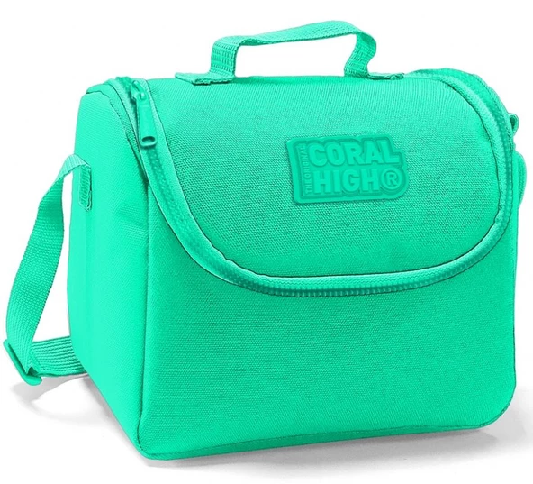 Coral High Kız Çocuk Yeşil Okul Sırt Çantası ve Beslenme Çantası - Resim 3