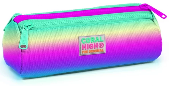 Coral High Rengarenk Baskılı Kız Çocuk 3'lü İlkokul Çanta Seti - 4