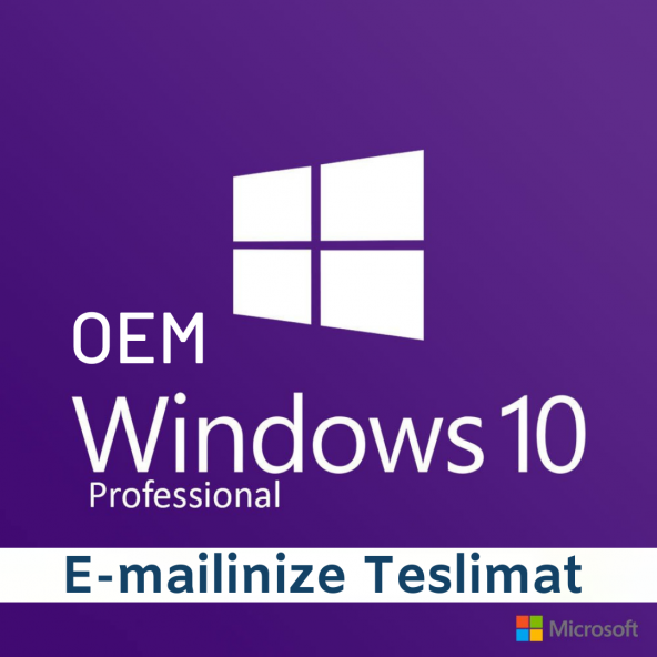 Windows 10 Pro OEM Key / Windows Etkinleştir / OEM Key / Online Etkileşim