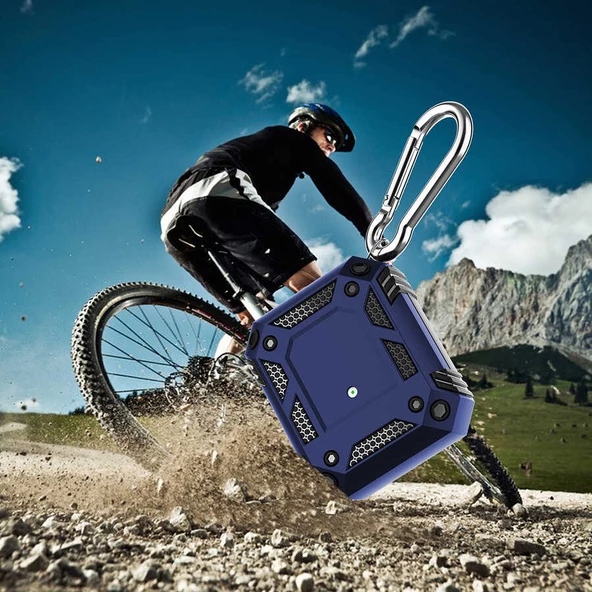 Apple Airpods Kılıf Zore Airbag 15 Zırh Tasarım Kılıf - Resim 12