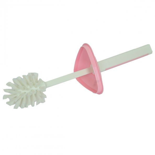 Plastik Elegant Muhafazalı Tuvalet Klozet Fırça Takımı Karışık Renk ZP-150 - 3