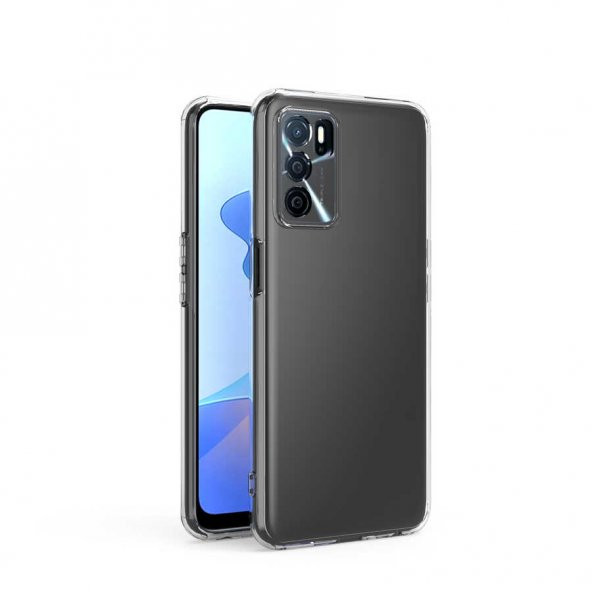 Oppo A16 Kılıf Kamera Korumalı Süper Silikon Kapak - 4
