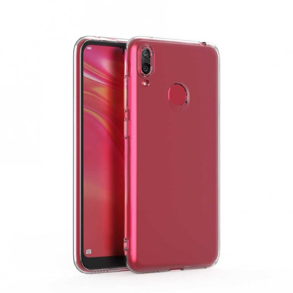 Huawei Y7 Prime 2019 Kılıf Kamera Korumalı Süper Silikon Kapak - 2