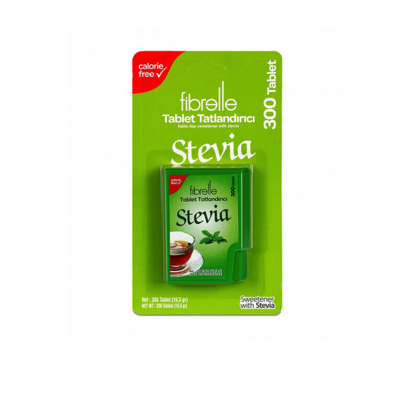 Fibrelle Stevia Tablet Tatlandırıcı - 300 Tablet