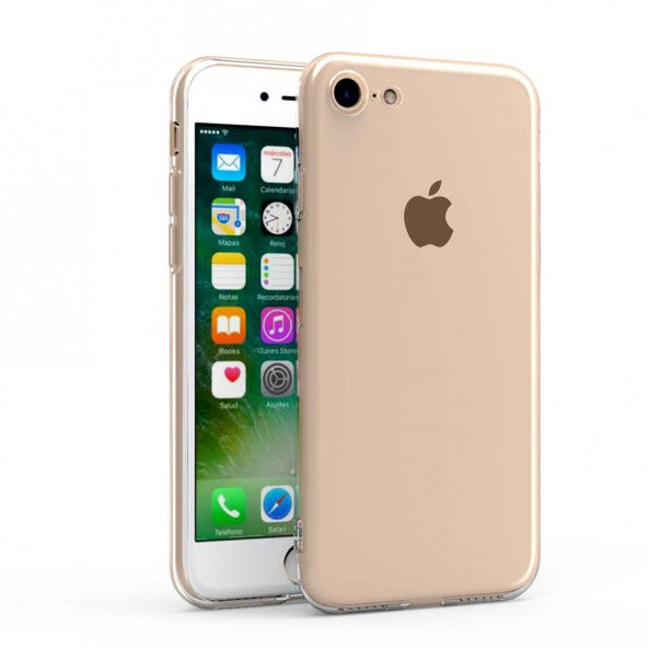 Apple iPhone 7 Kılıf Kamera Korumalı Süper Silikon Kapak - 2