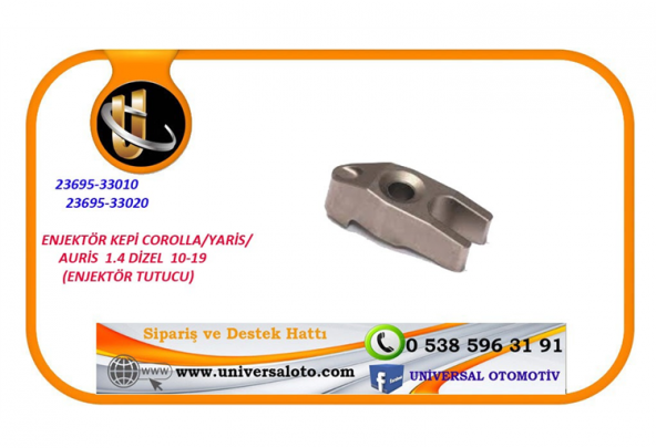 ENJEKTÖR KEPİ COROLLA/YARİS/AURİS 1,4 DİZEL 10-19