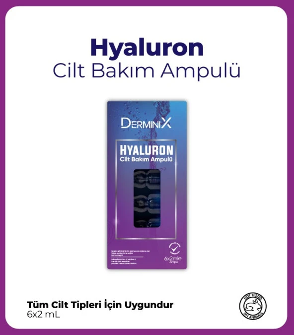 Derminix Hyaluron Cilt Bakım Ampulü