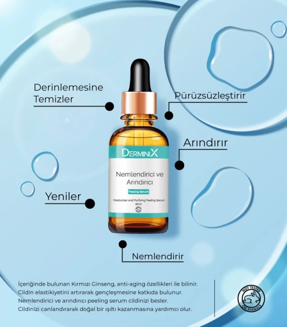 Derminix Nemlendirici ve Arındırıcı Peeling Serum - 4