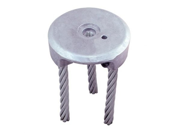 Baseh Metal Halatlı Kaldırım Temizleme Aparatı Tüm Tırpanlar İçin