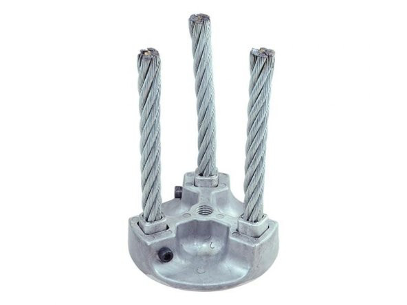 Baseh Metal Halatlı Kaldırım Temizleme Aparatı Tüm Tırpanlar İçin - 2