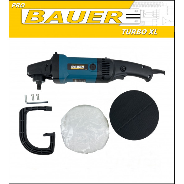 Bauer 3600 Watt 6 Kademe Hız Devir Ayarlı Polisaj Zımpara Pasta Cila Makinesi