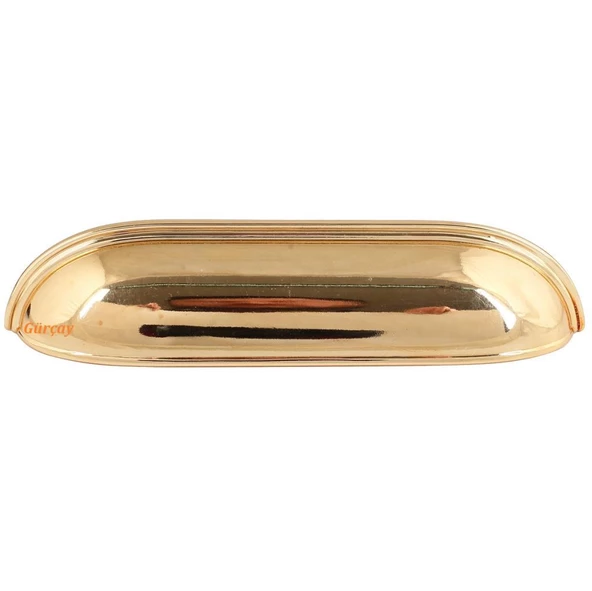 Lüks Çanak Kulp Altın - Resim 4