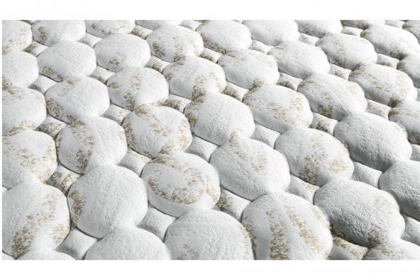 İPEK MOBİLYA Manolya 3 Lü Set ( Baza + Başlık + Yatak ) Tek Kişilik ( BEJ ) - 5