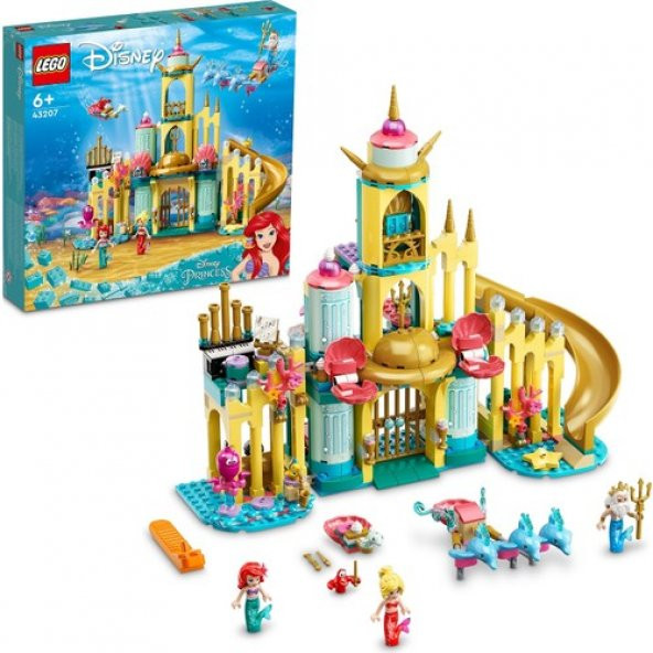 LEGO Disney 43207 Ariels Underwater Palace