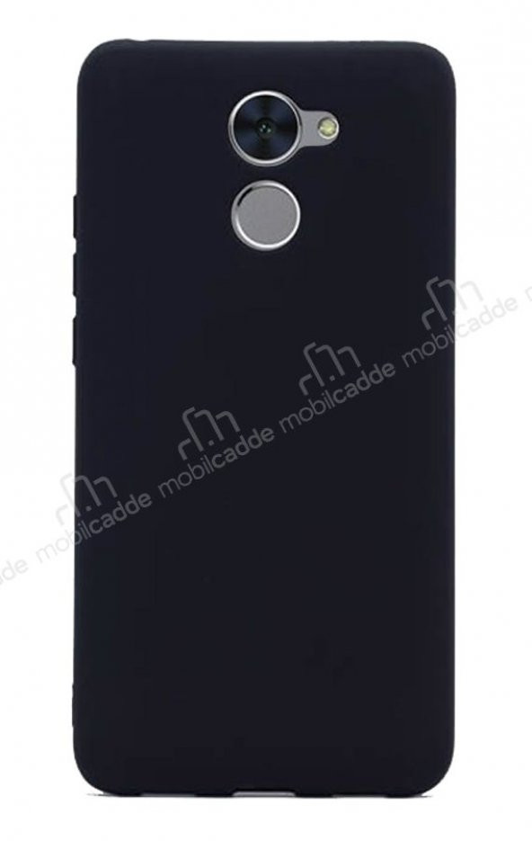 Huawei Y7 Prime Mat Siyah Silikon Kılıf
