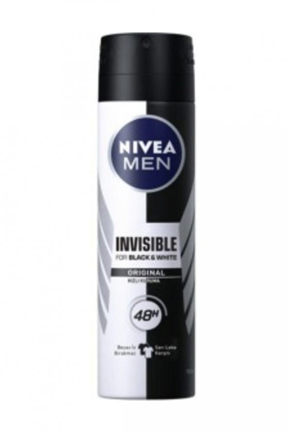 Invisible Black&White Erkek Deodorant 150 ml