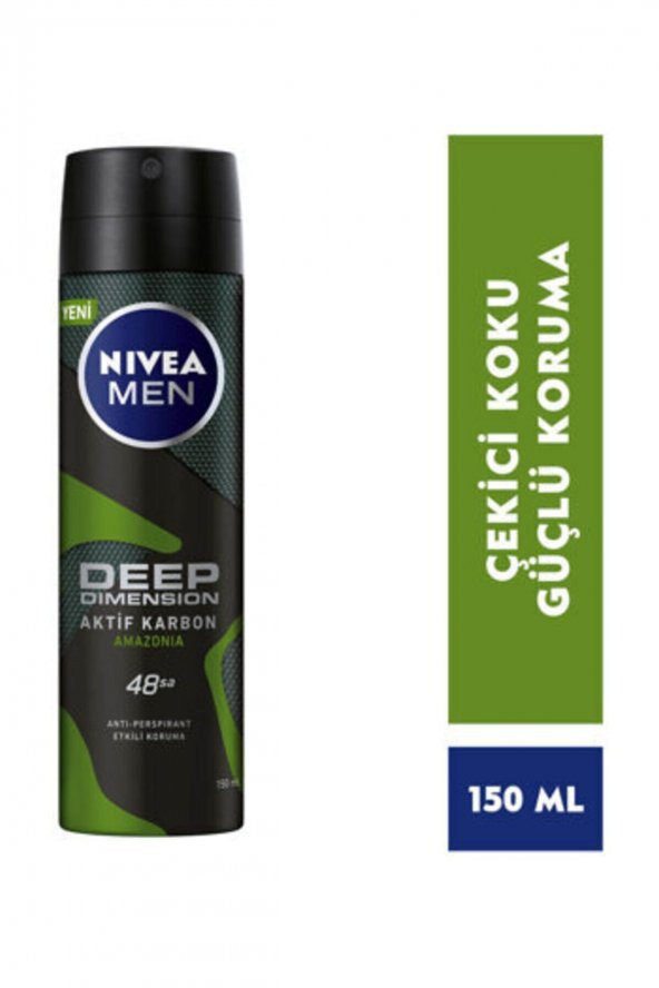 Deep Dimension Amazonia Deodorant Erkek 150 ml - 2