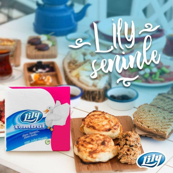 LİLY 100LÜ TOMBUL PEÇETE (5 PAKET) - 3