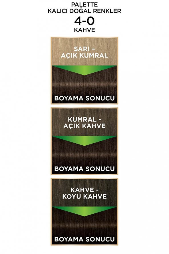 Kalıcı Doğal Renkler 4-0 Kahve - 5