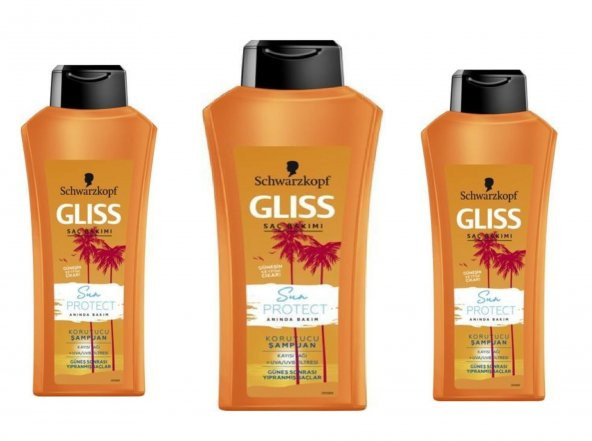 GLİSS 3 LÜ Sun Protect Şampuan 525 ml
