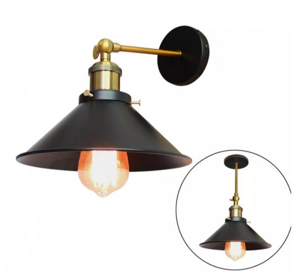 mylights  vintage tekli hareketli aplik yada avize  olarak kulanıma uygundur  1 adet fiyatıdır