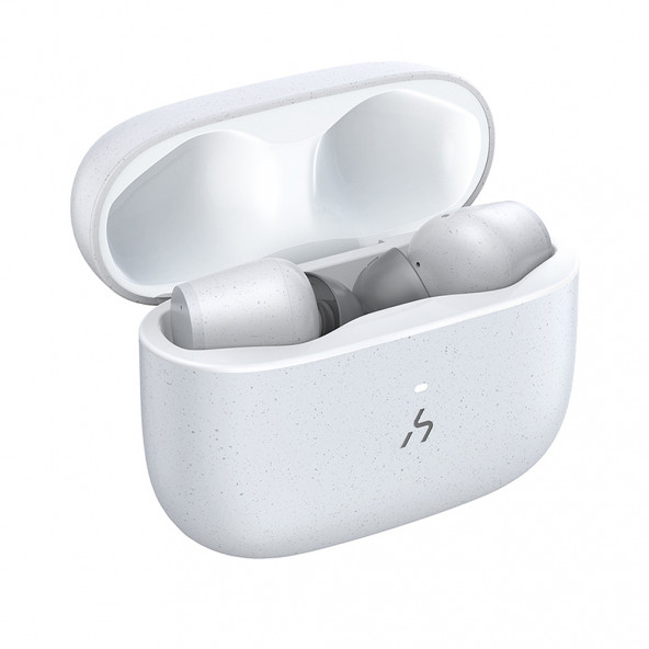 Hakii Time Pro TWS Bluetooth Kulaklık - ANC, ENC, Game Mode Bluetooth 5.2 - Beyaz - 2