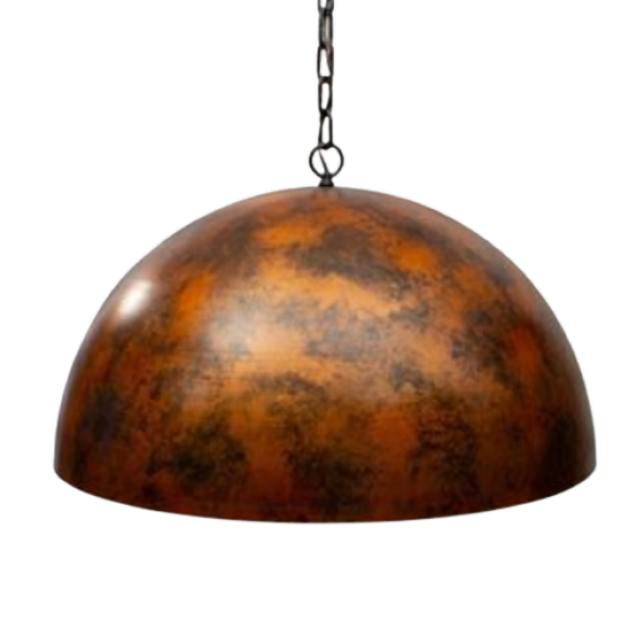 MYLİGHTS  RETRO  RUSTİK METAL SARKIT VİNTAGE BAKIR ESKİTME ZİNCİRLİ AVİZE 40 CM EN