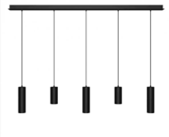 MYLİGHTS   MASA  ÜSÜTÜ BEŞLİ LED AVİZE GÜN  IŞIĞI LED AMPULLÜ  120 CM TABAN