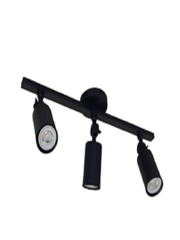 MYLİGHTS  SPOT MAT SİYAH METAL LED SPOT AVİZE HAREKLİ APLİK ARMATÜR  GÜN IŞIĞI LED AMPUL DAHİLDİR